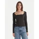 Vero Moda Bluza Kanva 10336088 Črna Regular Fit