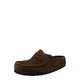 BIRKENSTOCK Natikači Naples temno rjava