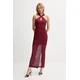 Obleka Guess CYNTHIA rdeča barva, W5YK48 Z37G0