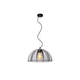 LUCIDE 25403/40/30 | Timius Lucide visilice svjetiljka s mogućnošću skraćivanja kabla 1x E27 crno, prozirno, bronca
