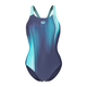 ARENA Enodelne kopalke LIGHT PRO BACK LB modra/voda