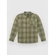 Salty Crew Caster Cord Shirt oil green