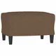 Vidaxl Stolček za noge rjav 60x50x41 cm blago