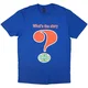 Oasis Question Mark Blue XL Majica