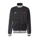 ELLESSE Jopa na zadrgo Milan črna/bela