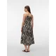 Vero Moda Poletna obleka Emilo 10340519 Bež Loose Fit