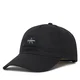 Kapa s šiltom Calvin Klein Monologo Rubber Patch Bb Cap LV04D5136G Črna