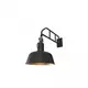 RUSTIK 95 ZIDNA LAMPA 1*E27 BLACK/GOLD