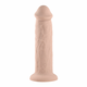 Evolved – Girthy Vibrating Dong 17 cm - Bež