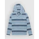 Salty Crew Seaway Uv Hoodie Kids Longsleeve Lycra mineral blue