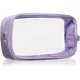 Notino Travel Collection Cosmetic bag prozorna kozmetična torbica L Purple 1 kos