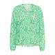 Kaffe Bluza Mathilde zelena/bela