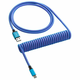 CableMod Classic Coiled Keyboard Cable USB-C zu USB Typ A, Galaxy Blue - 150cm CM-CKCA-CLB-ILB150ILB-R