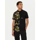 Versace Jeans Couture Polo majica 78GAG625 Črna Regular Fit