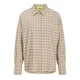 JJXX Bluza JXJAMIE kremna/temno rjava/meta/bela