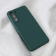 Torbica Teracell Soft Velvet za Samsung G990 Galaxy S21 FE tamno zelena