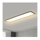 Brilagi - LED prigušiva svetiljka SLIMFRAME LED/58W/230V 120x30 cm crna + daljinski upravljač