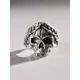 REYTEL Prstan SKULL IN A WREATH srebrna