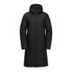 JACK WOLFSKIN Funkcionalen plašč DEUTZER, črna