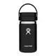 Stainless steel thermal insulating bottle, 355ml, Wide Sip, Black -