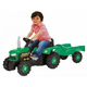 Traktor Dolu sa prikolicom zeleni 080530