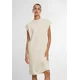 Womens dress Terry cream
