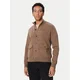 Aeronautica Militare Pletena jopica 262MA1663UL00950 Svetlo rjava Regular Fit