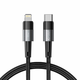 Tech-protect Ultraboost kabel USB-C/Lightning 20W 3A 1m, siva