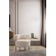Atelier del Sofa Fotelja River Round Bela