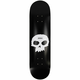 Zero Single Skull 8.0 Skateboard skate deska black white