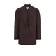 WE Fashion Blazer temno rjava