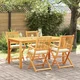 Sklopiva stolica s jastukom 4 pcs Bijelo 49 x 57,5 x 92 cm