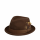 Smeđi šešir s mješavinom kašmira Stetson Player Woolfelt & Cashmere - XL