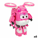 Preobražavajući Super Robot Super Wings Dizzy Helikoper 10,5 x 13,5 x 14,5 cm Roza (6 kom.)