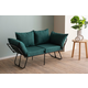 ATELIER DEL SOFA Sofa dvosed Viper 2 Seater Petrol Green