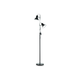 Ideal Lux - Podna lampa 2xE27/60W/230V crna