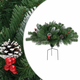 Umjetno božićno drvce za staze zeleno 40 cm PVC