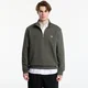 Mikina FRED PERRY Half Zip Sweatshirt Field Green/ Oat Meal M
