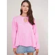 MixRay Pulover Pullover svetlo roza