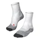 FALKE Športne nogavice RU3 Comfort pegasto siva/rdeča/pegasto črna/bela