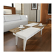 HANAH HOME Sto Castrum White Walnut