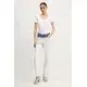 Kratka majica Guess Jeans ženski, bela barva, W5GP25 J1314