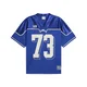 Mens Puma Dress Code Football-Inspired Basketball Jersey, Blue, Size XL, Clothing