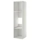 METOD Visoka omara za vgrad gspd aparate, bela, 60x60x220 cm