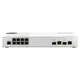 QNAP QSW-M2108-2C network switch Managed L2 2.5G Ethernet (100/1000/2500) Grey, White