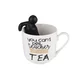 Florina Porcelanasta skodelica z infuzerjem Loui 400ml