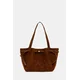 Torbica iz semiša Tory Burch Romy Suede Tote
