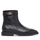 Škornji Calvin Klein Square Ankle Boot Lth Mg Hdw HW0HW03186 Temno rjava