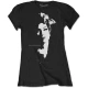 Amy Winehouse Scarf Portrait Black S Ženske Majica