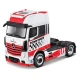Maisto - Prilagojena vozila-Mercedes-Benz Actros 1851, rdeče-bela, 1:64